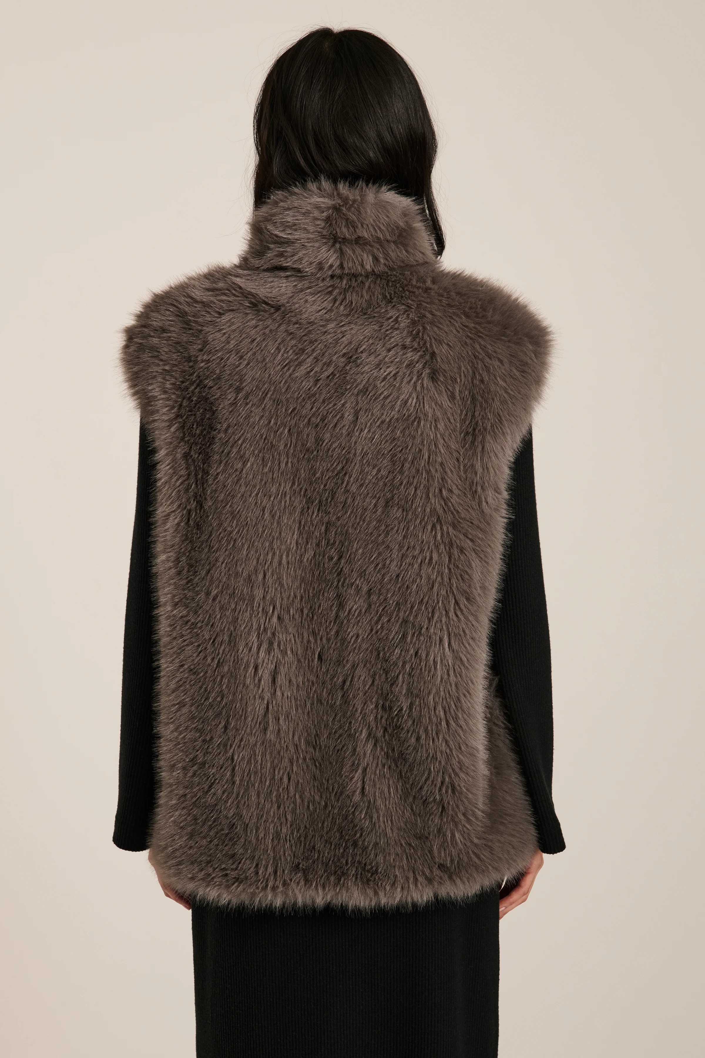 Bowery Faux Fur Vest - Image 6