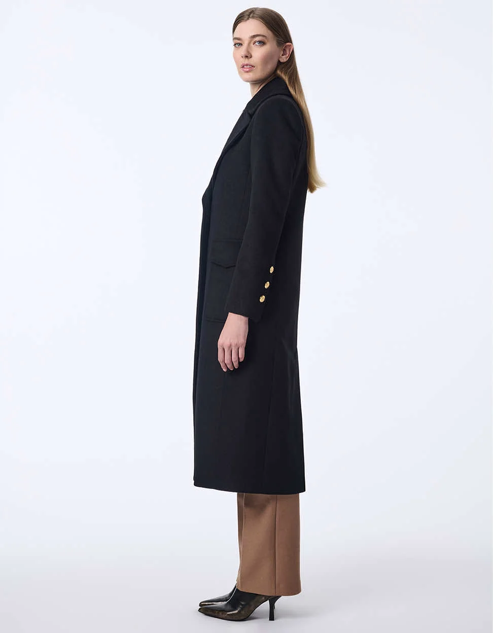 Cascade Wool Coat - Image 4