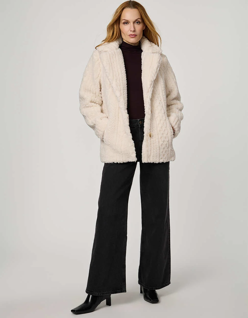 Chalet Cable Teddy Jacket