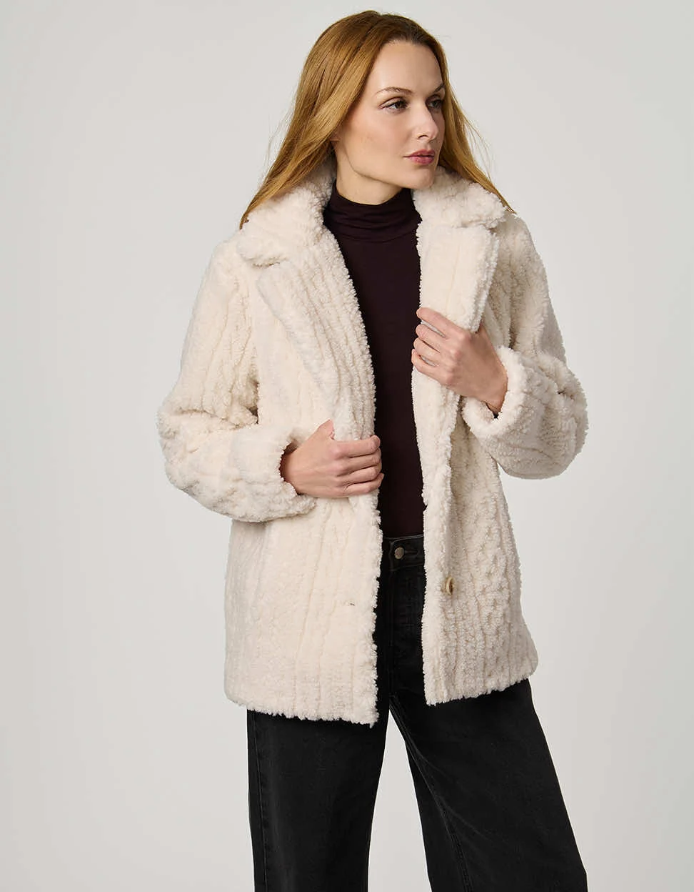 Chalet Cable Teddy Jacket - Image 2