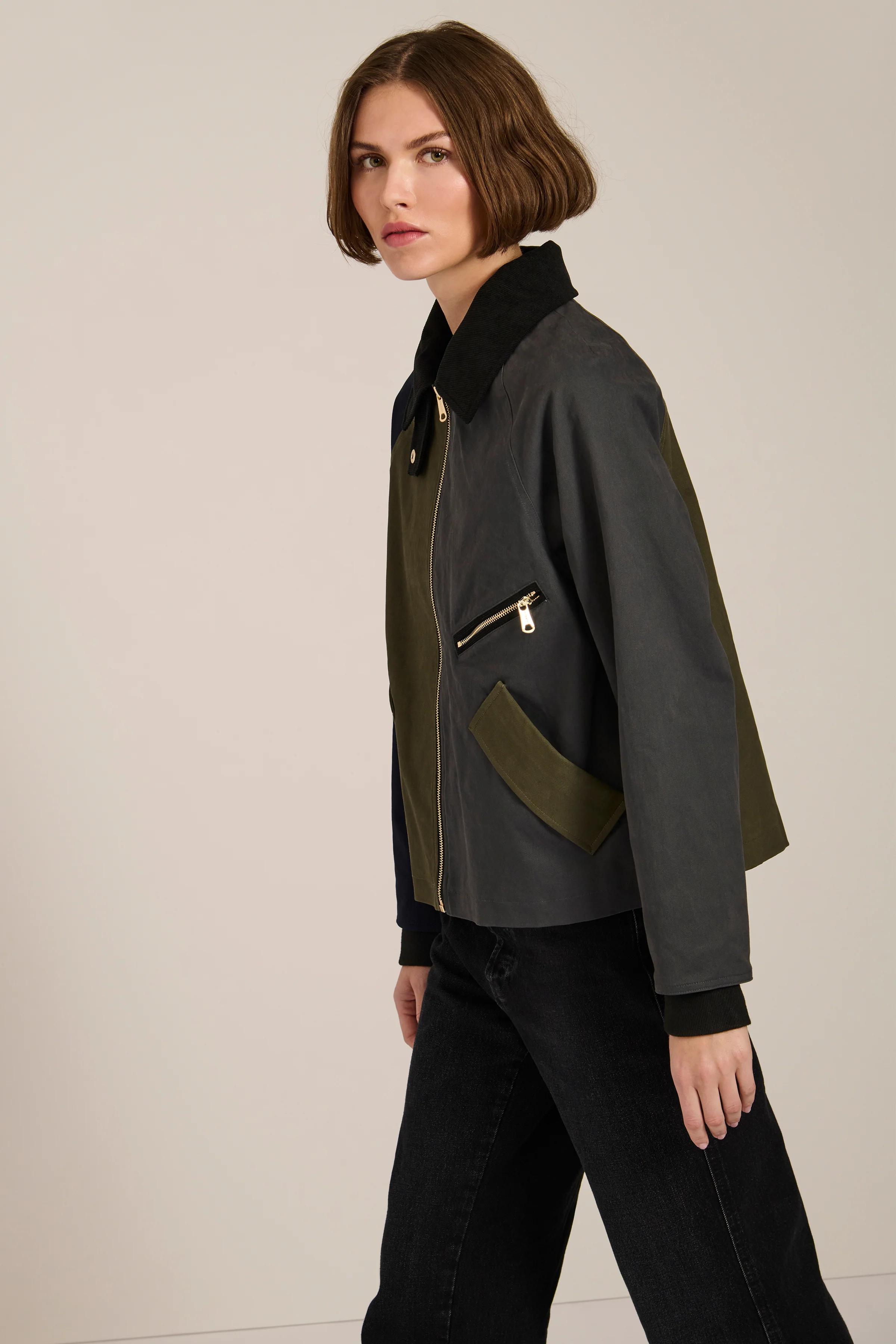 Chelsea Colorblock Utility Jacket - Image 3