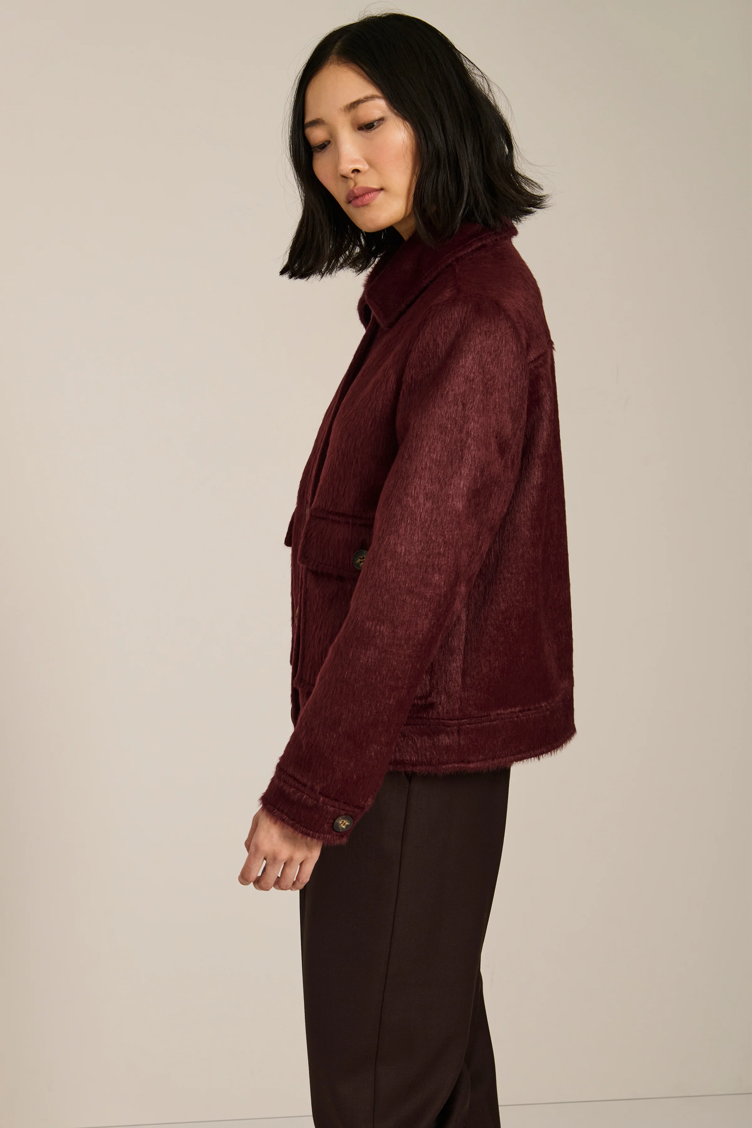 Dakota Faux Calf Hair Jacket - Image 4