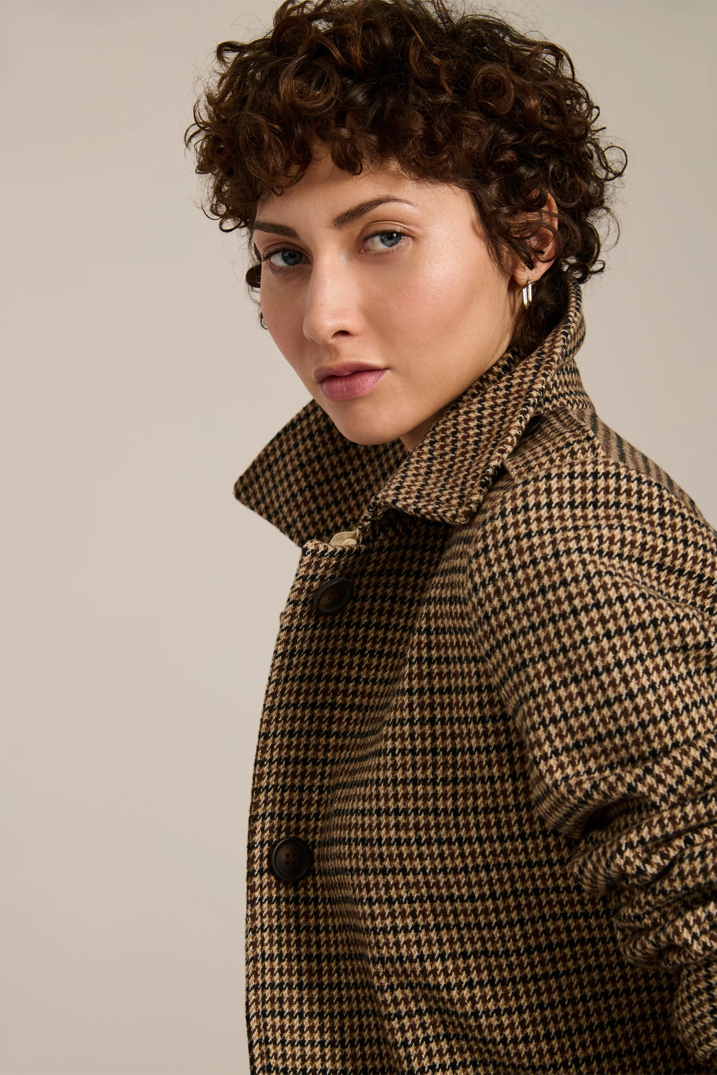 Greenwich Gingham Belted Coat - Image 4