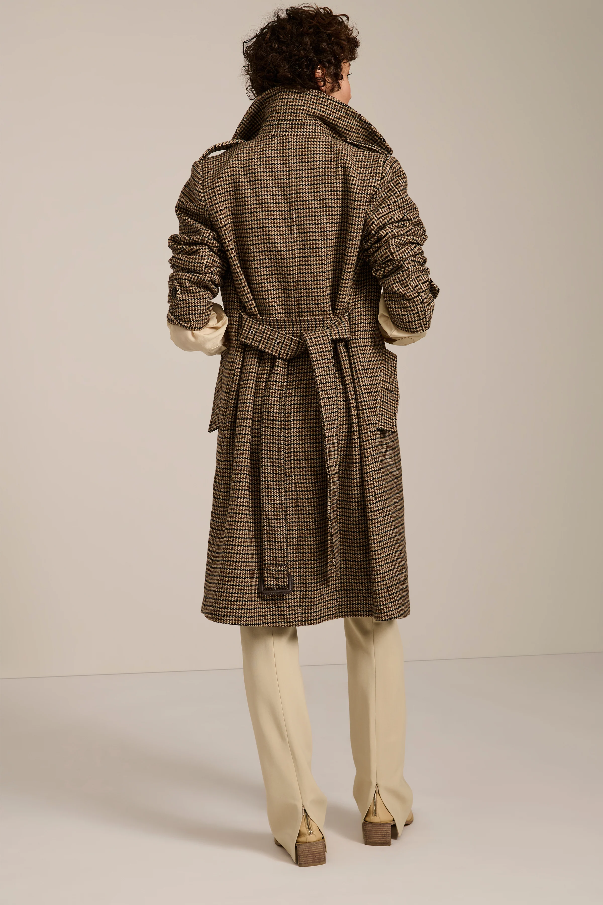 Greenwich Gingham Belted Coat - Image 6