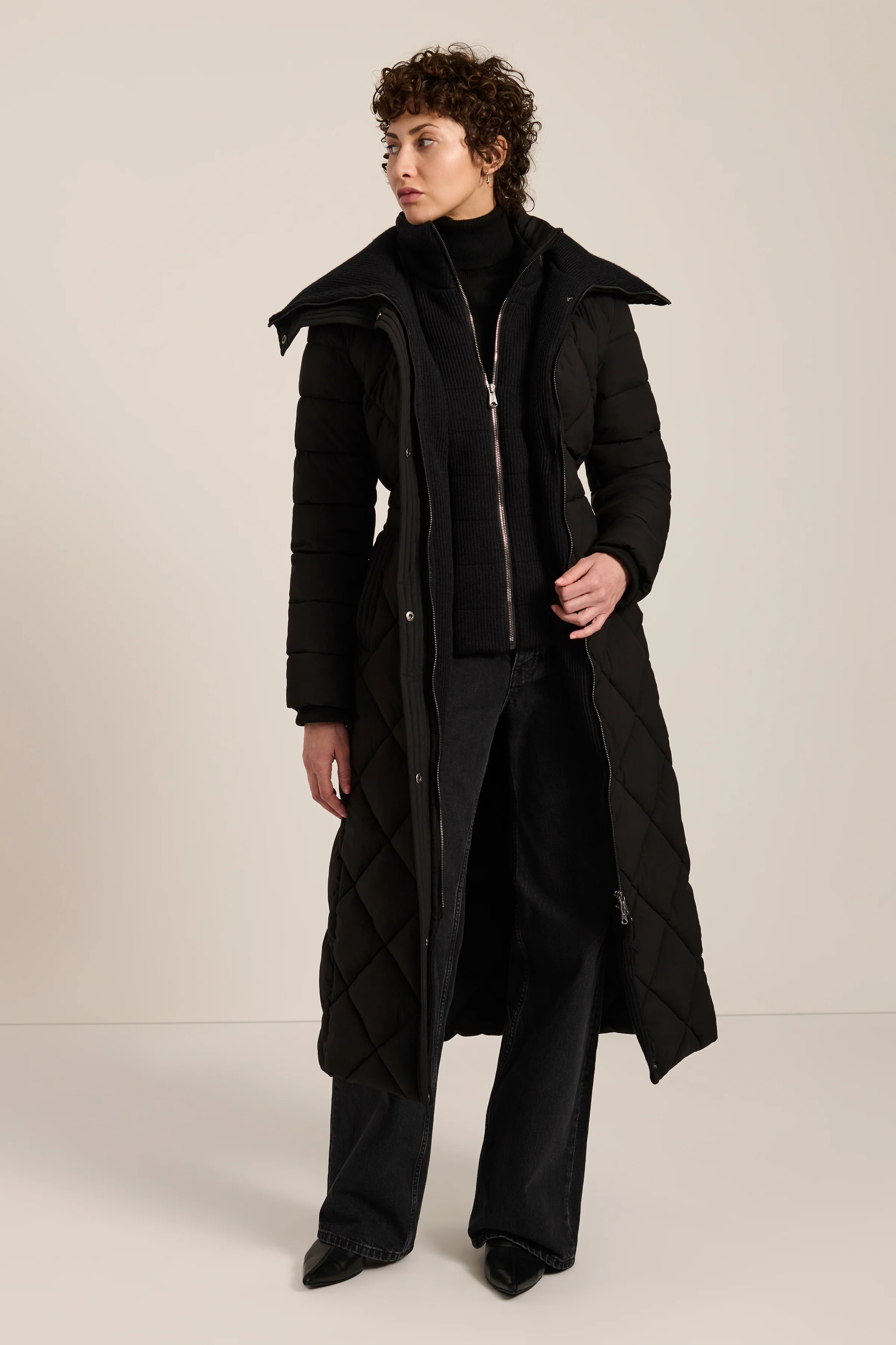 Jane Quilted Puffer Coat - Image 5
