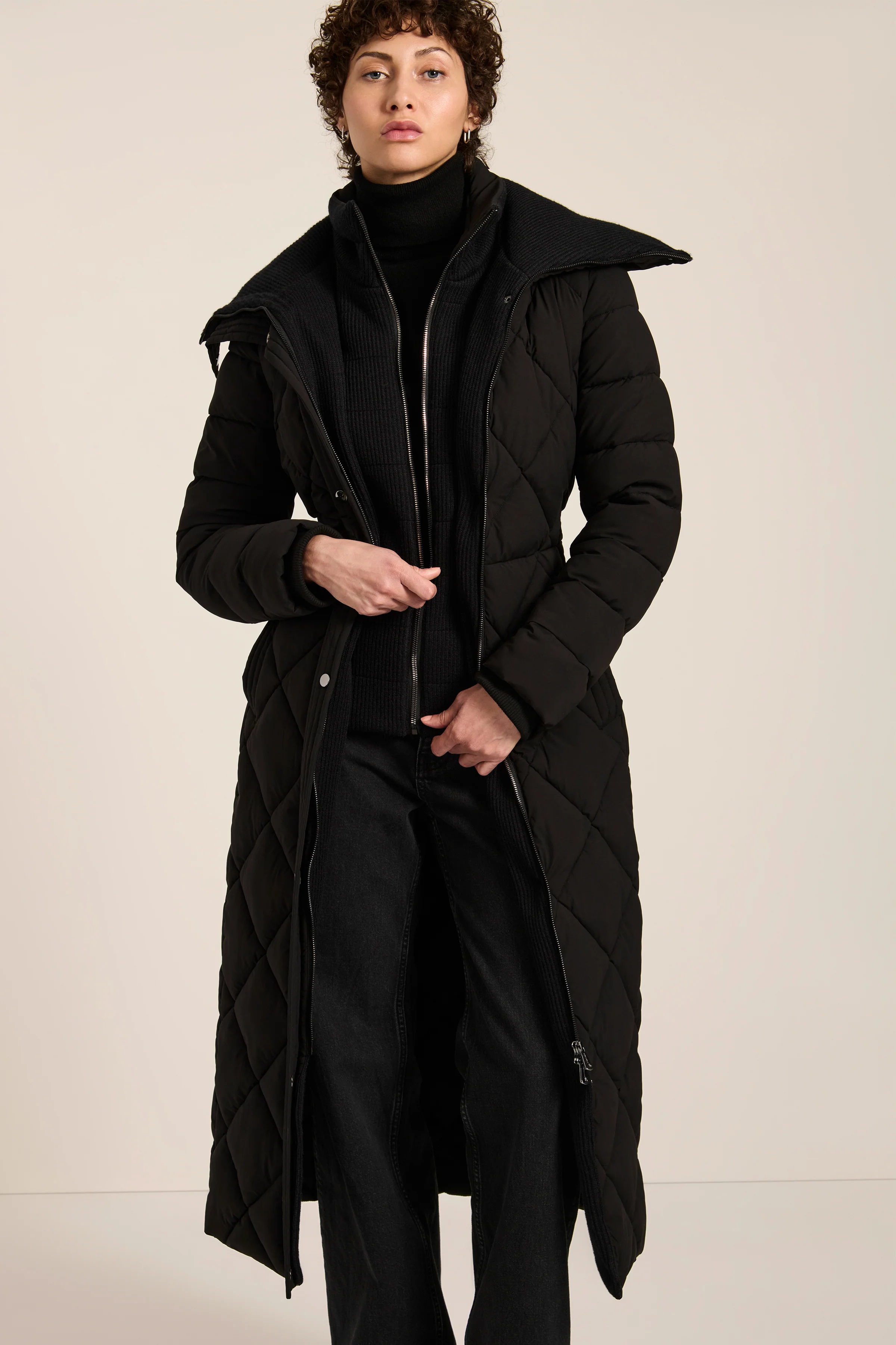 Jane Quilted Puffer Coat - Image 6