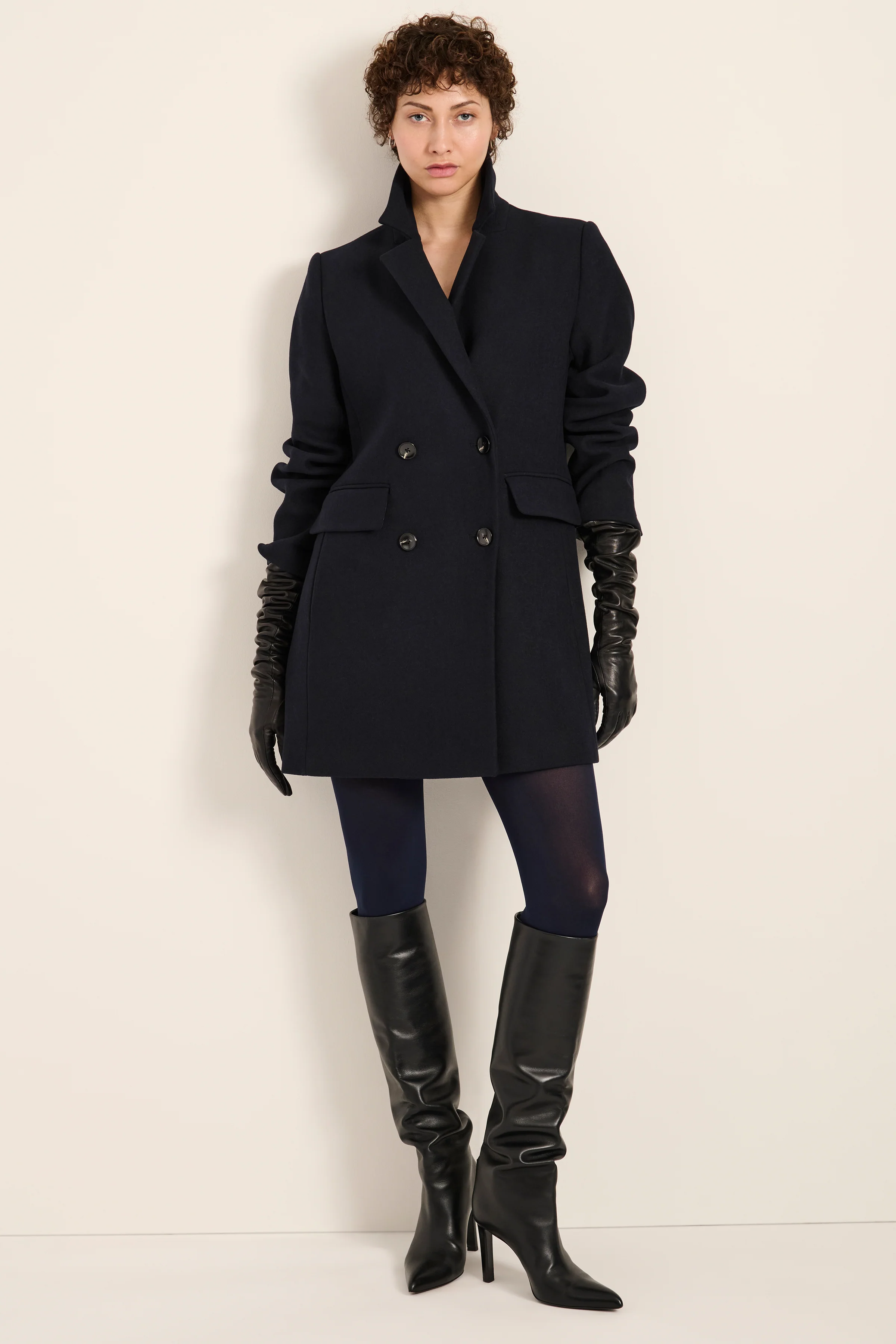 Madison Double-Breasted Blazer Coat