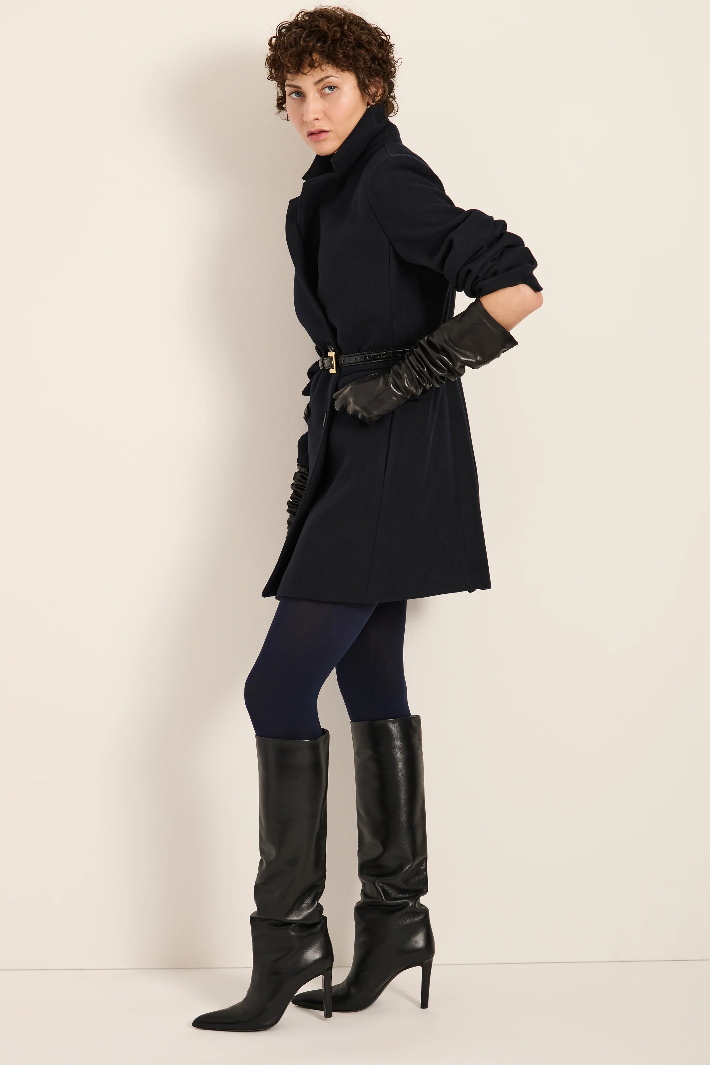 Madison Double-Breasted Blazer Coat - Image 3