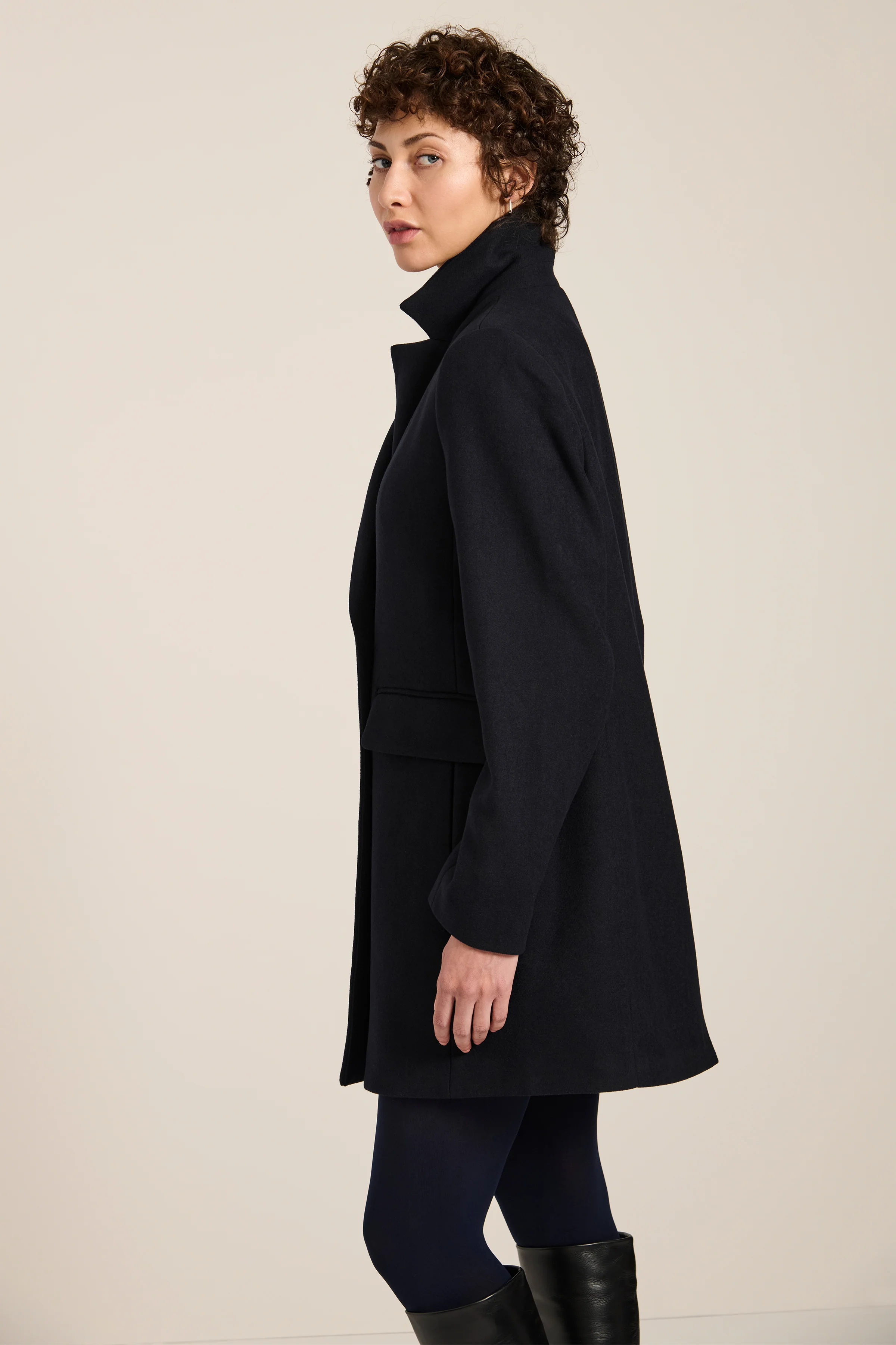 Madison Double-Breasted Blazer Coat - Image 5
