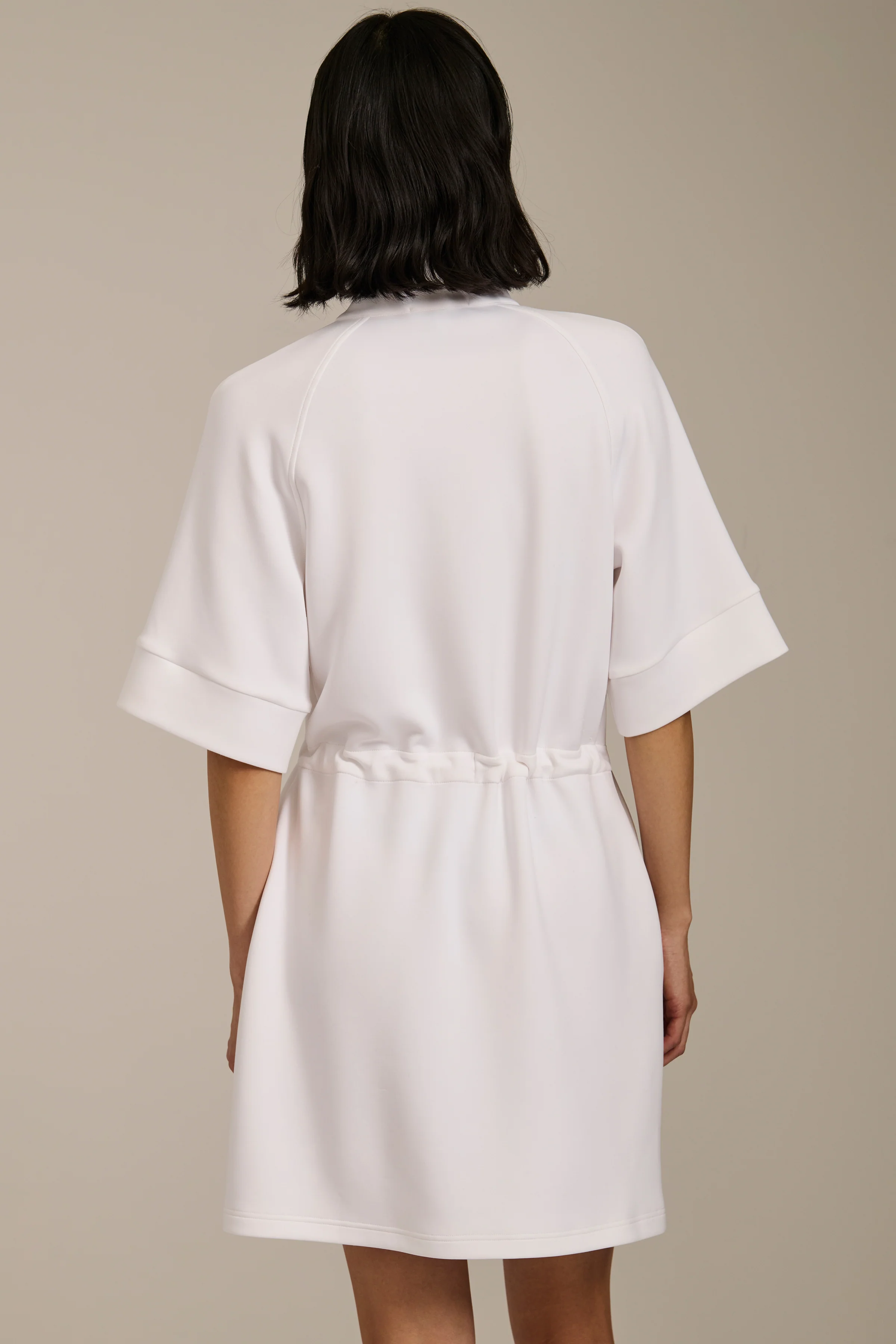 Quarter Zip Dress with Drawcord - Image 6
