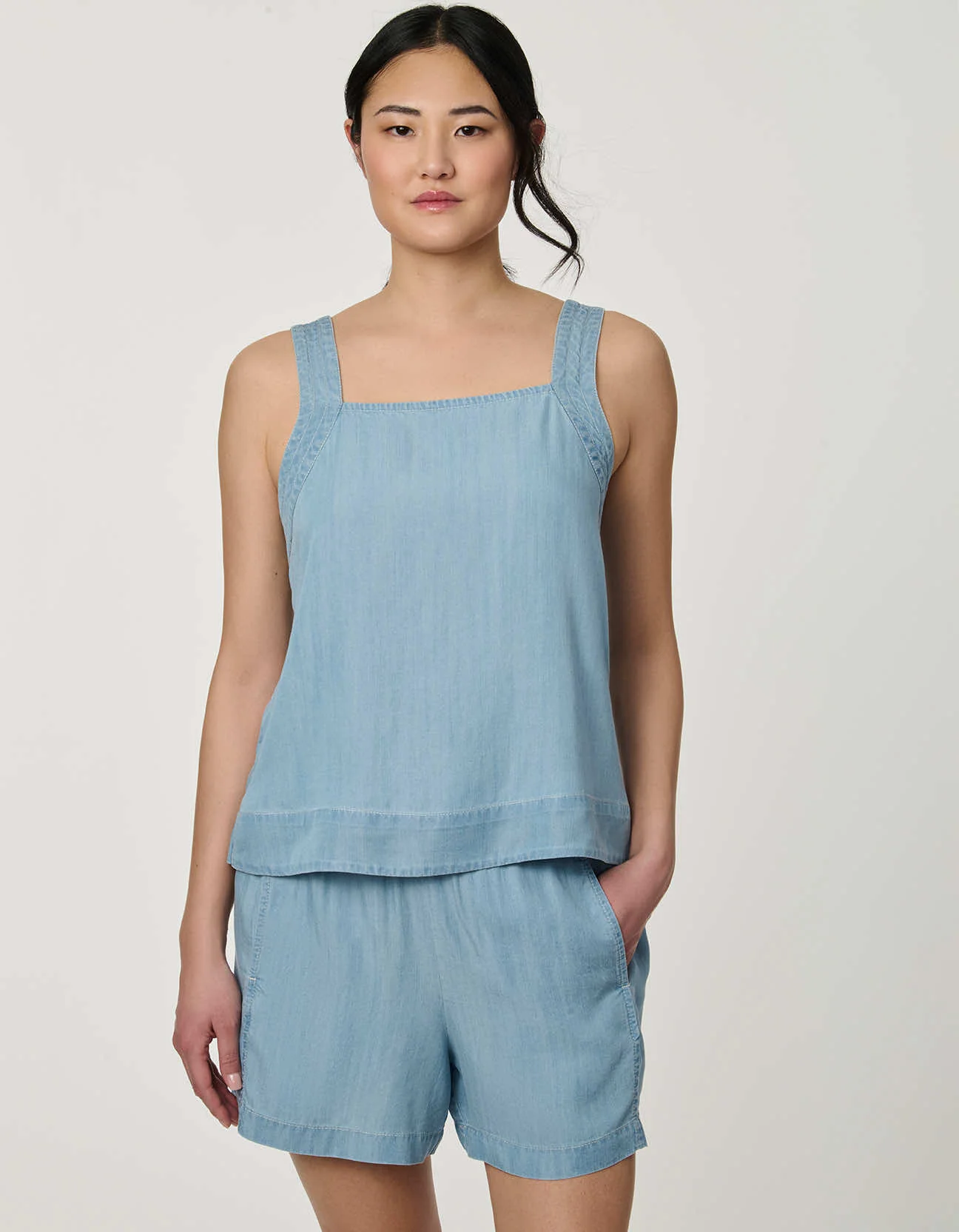 Soft Denim Short - Image 4
