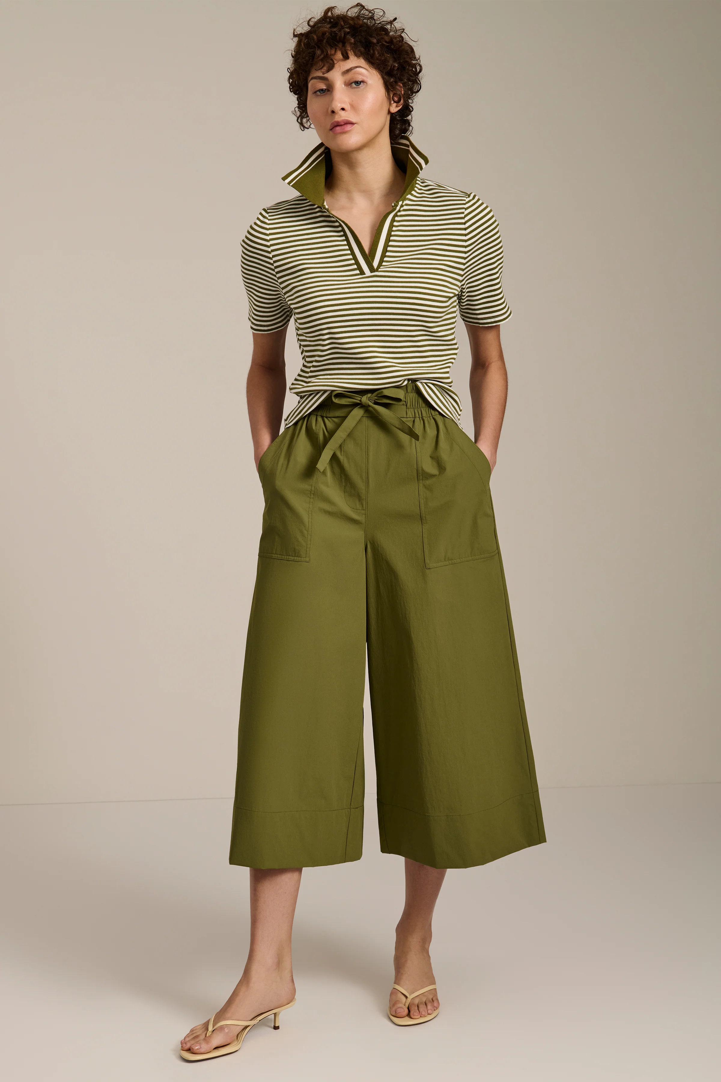 Striped Short Sleeve Polo