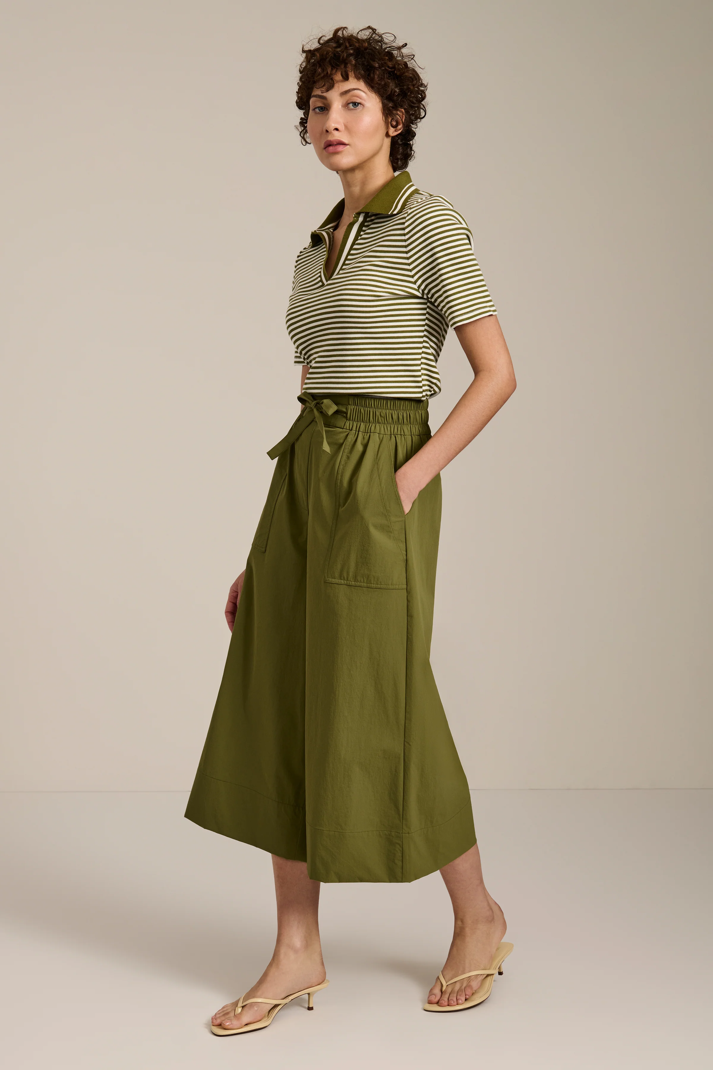 Striped Short Sleeve Polo - Image 5