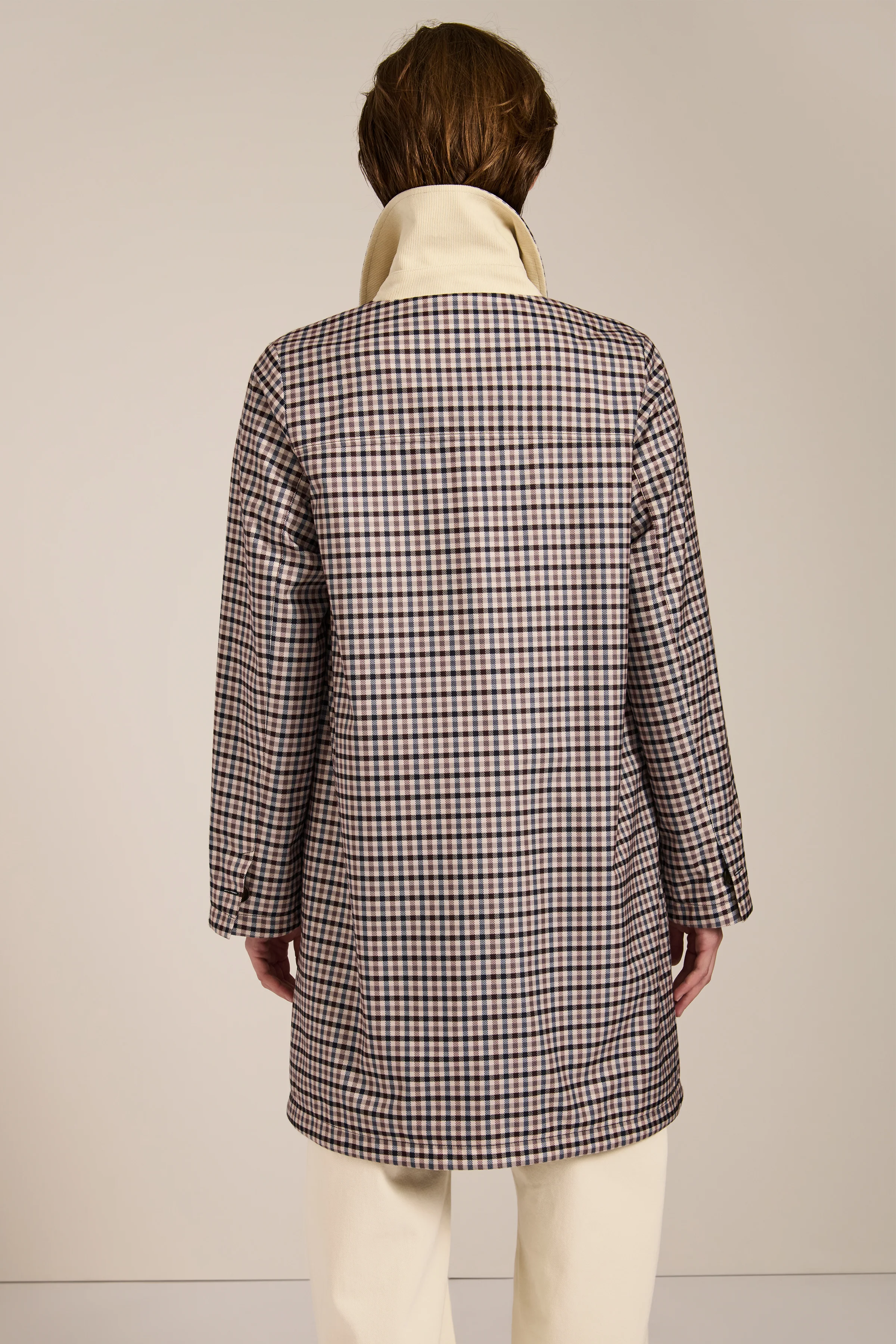 Tribeca Check Utility Raincoat - Image 6
